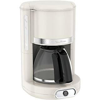 Cafetera de goteo - MOULINEX FG381A10, Blanco