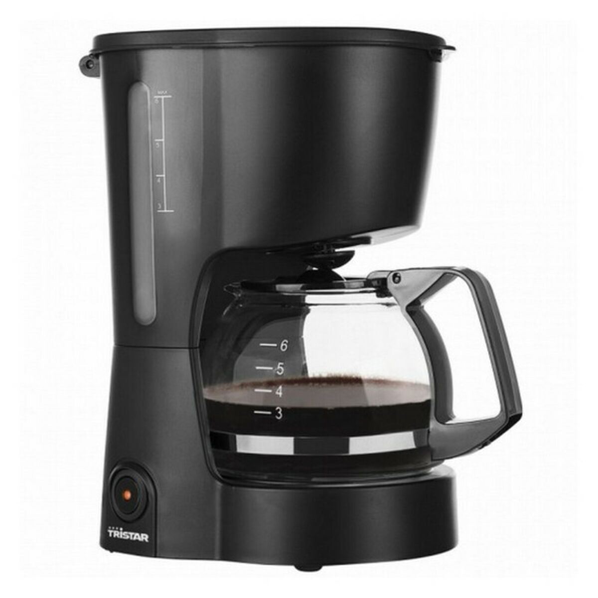 Cafetera de goteo - CM-1246 TRISTAR, Negro mate