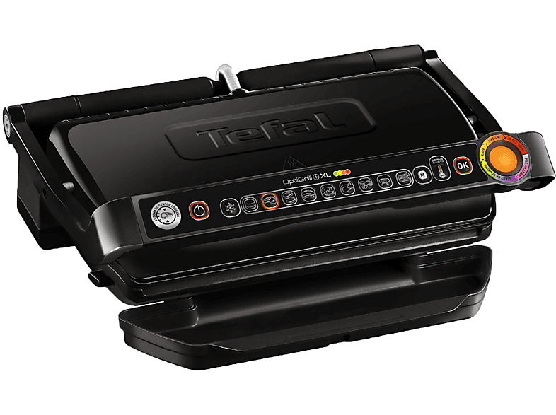 TEFAL GC 7228 Optigrill+ XL Kontaktgrill Elektrogrill, schwarz (2000 Watt)