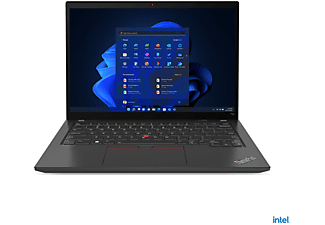 LENOVO ThinkPad T14 G3, Notebook mit 14 Zoll Display,  Prozessor, 16 GB RAM, 512 GB SSD, Intel Iris Xe Graphics, Schwarz