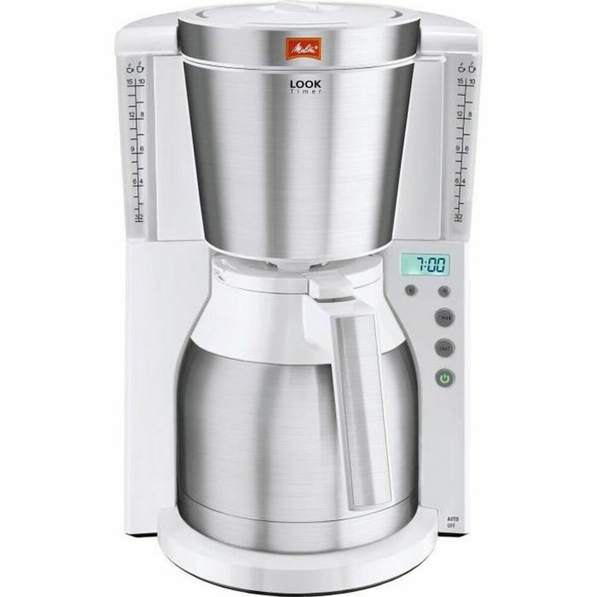 weiß Kaffeemaschine Therm 1011-15 Look Timer MELITTA