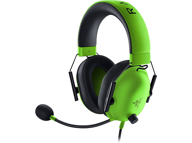 RAZER BlackShark V2 X - Premium Espor Mikrofonlu Kablolu Gaming Kulak Üstü Kulaklık Yeşil