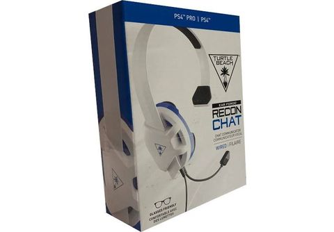 RECON Gaming TBS-3346-02 Bluetooth BEACH Headset Over-ear MediaMarkt Weiß/Blau PS4 WI/BL, | TURTLE CHAT