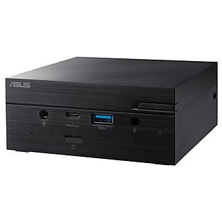 Mini PC - ASUS 90MR00E1-M00160, AMD Ryzen, 8 GB RAM, 64 GB SSD, FreeDOS (Sin sistema operativo), FreeDOS, Negro