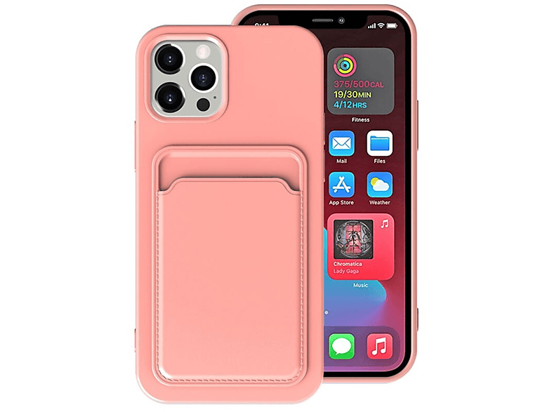 KÖNIG DESIGN Case, Backcover, Apple, iPhone 12 Pro, Rosa