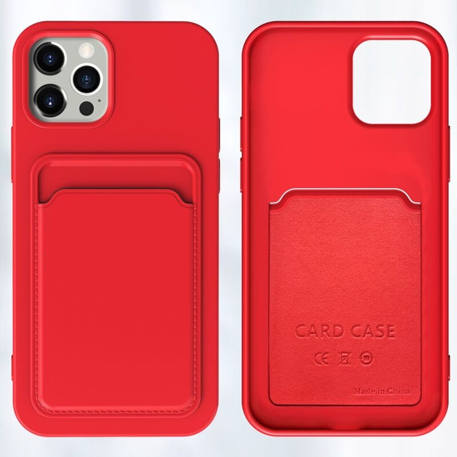Case, DESIGN Orange Rosa iPhone 12 Pro, Apple, Backcover, KÖNIG