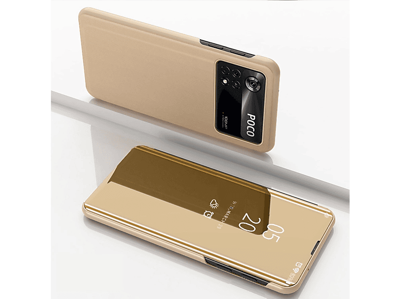 KÖNIG DESIGN Case, Full Cover, Xiaomi, Poco X4 Pro 5G, Gold