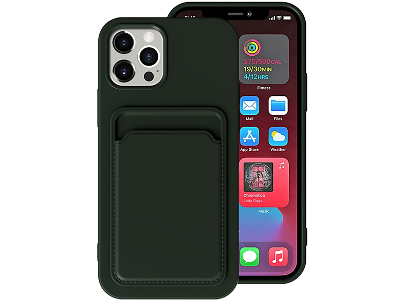 KÖNIG DESIGN Case, Backcover, Apple, iPhone 13 Pro, Dunkelgrün