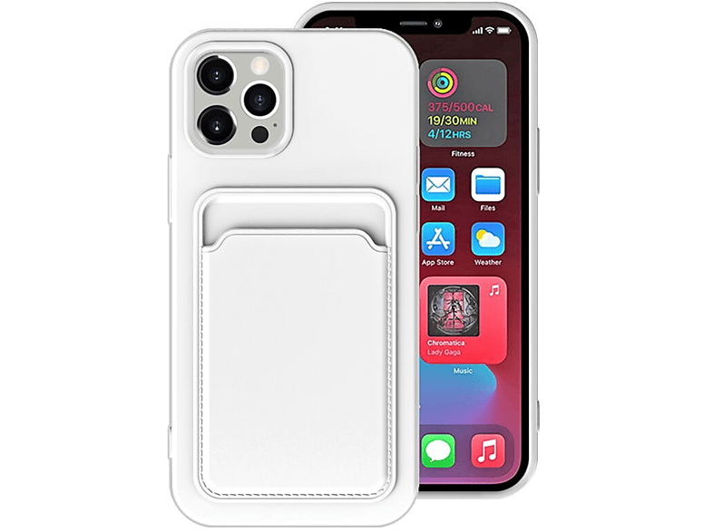 12, Case, Backcover, KÖNIG Apple, Weiß DESIGN iPhone
