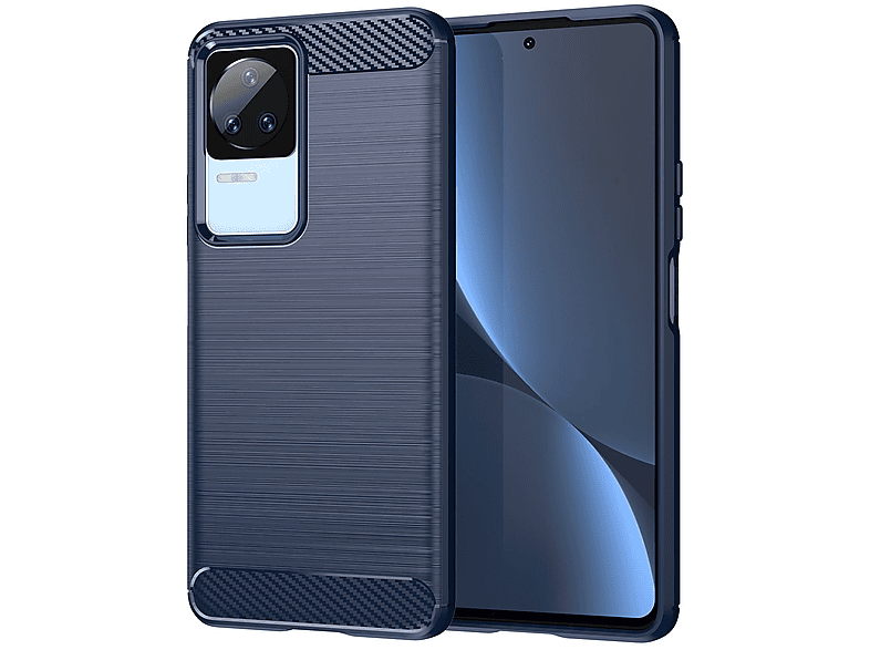 KÖNIG DESIGN Case, Backcover, Blau Poco Xiaomi, F4