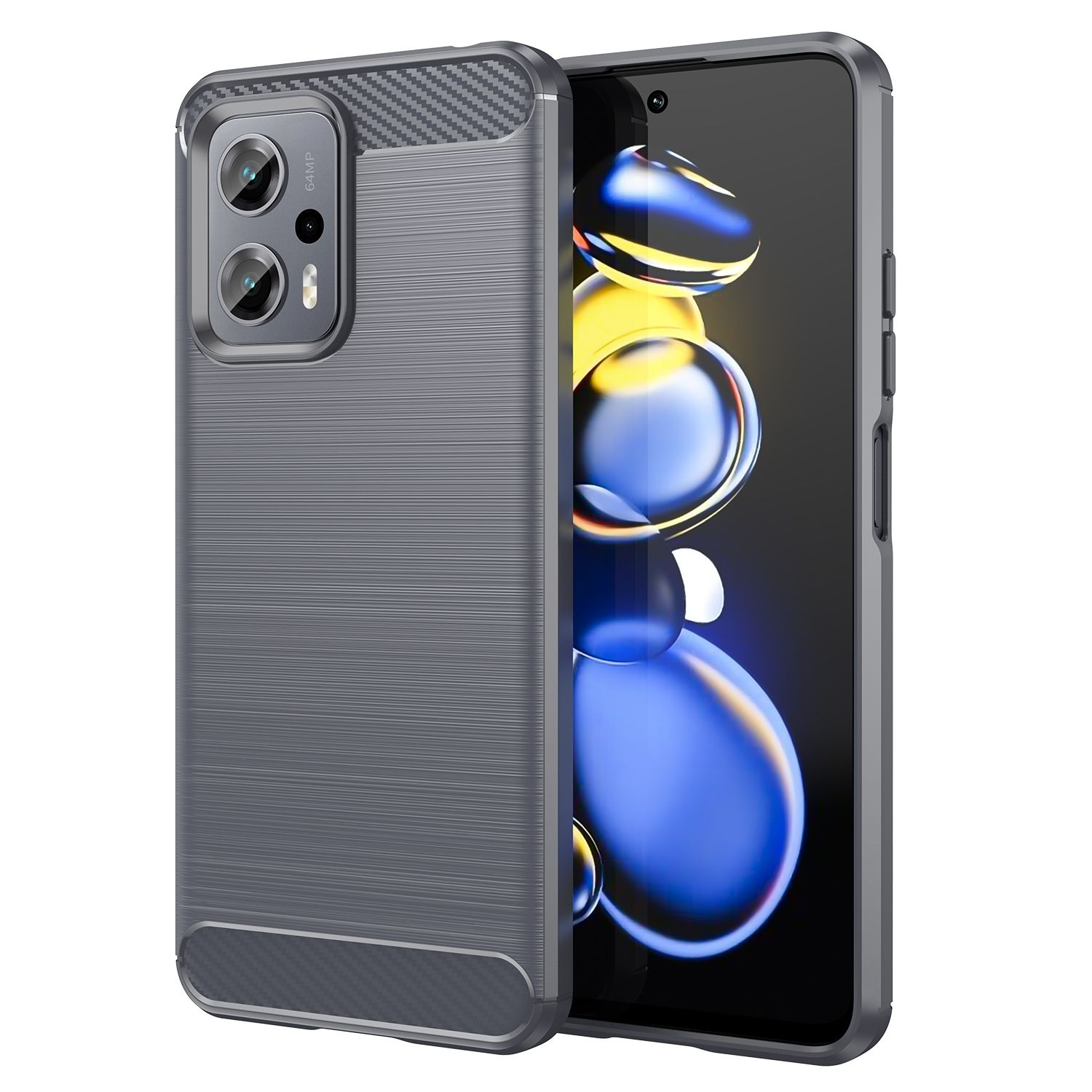 Redmi Grau Case, Note11T DESIGN Pro+ KÖNIG Xiaomi, Backcover, 5G,