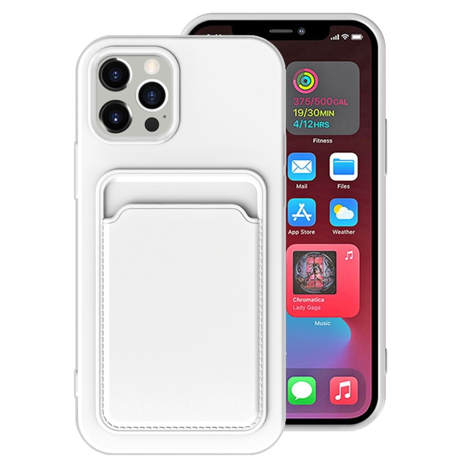 KÖNIG DESIGN 13 Apple, mini, Weiß iPhone Case, Backcover