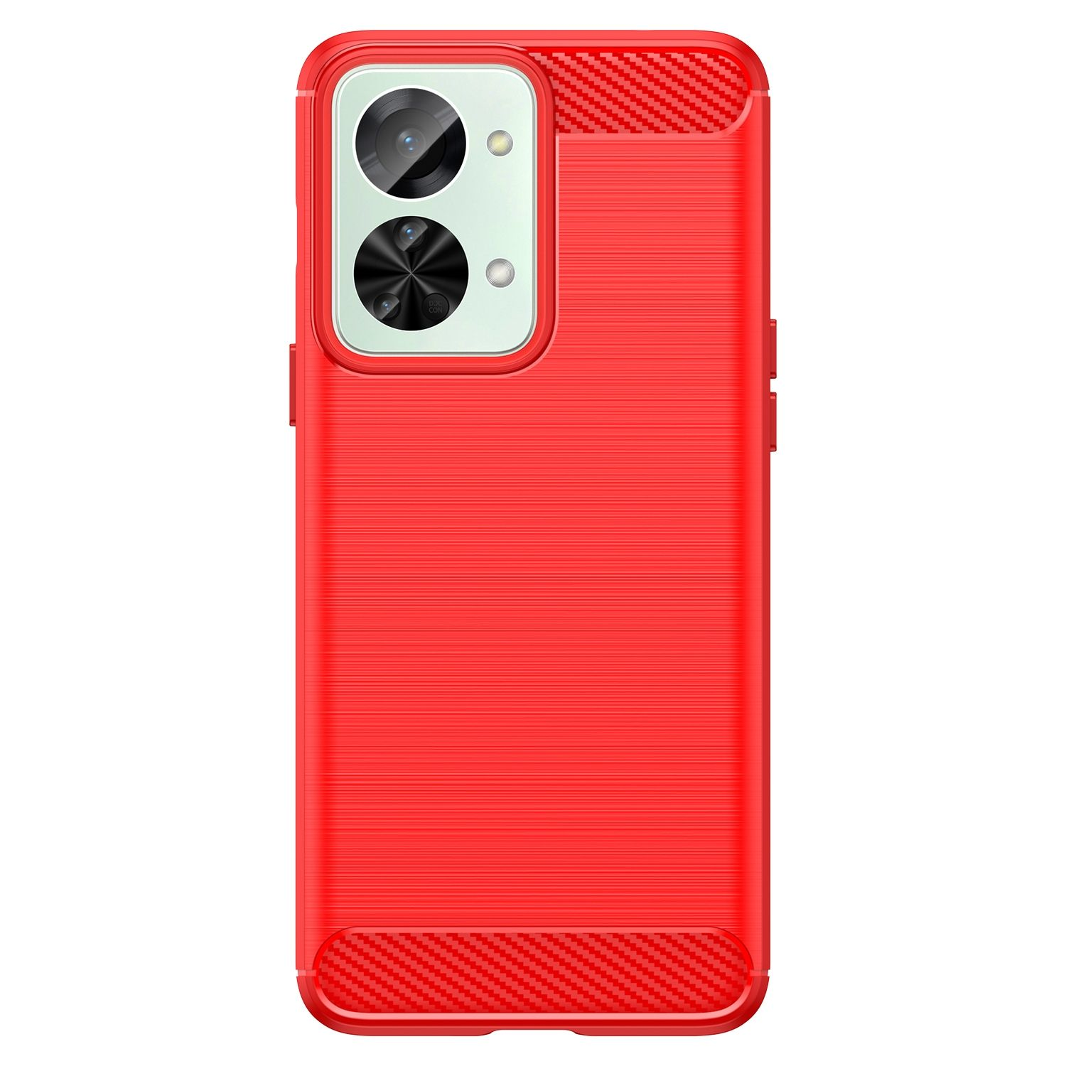 KÖNIG DESIGN Nord Case, Backcover, OnePlus, 2T, Rot