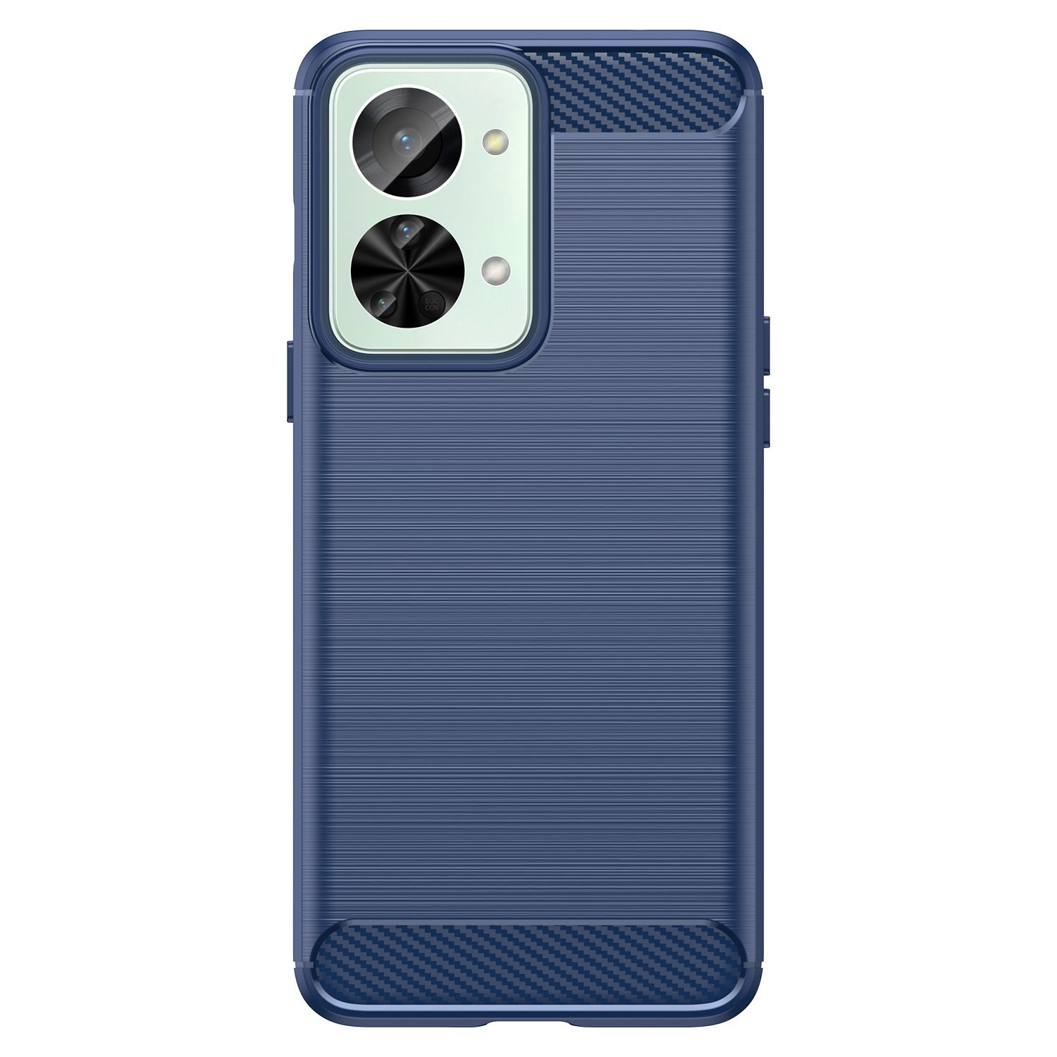 Blau OnePlus, DESIGN Nord 2T, KÖNIG Case, Backcover,