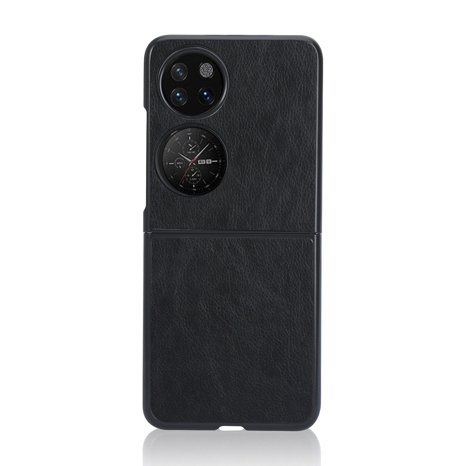 KÖNIG DESIGN Backcover, Pocket, Schwarz Case, P50 Huawei