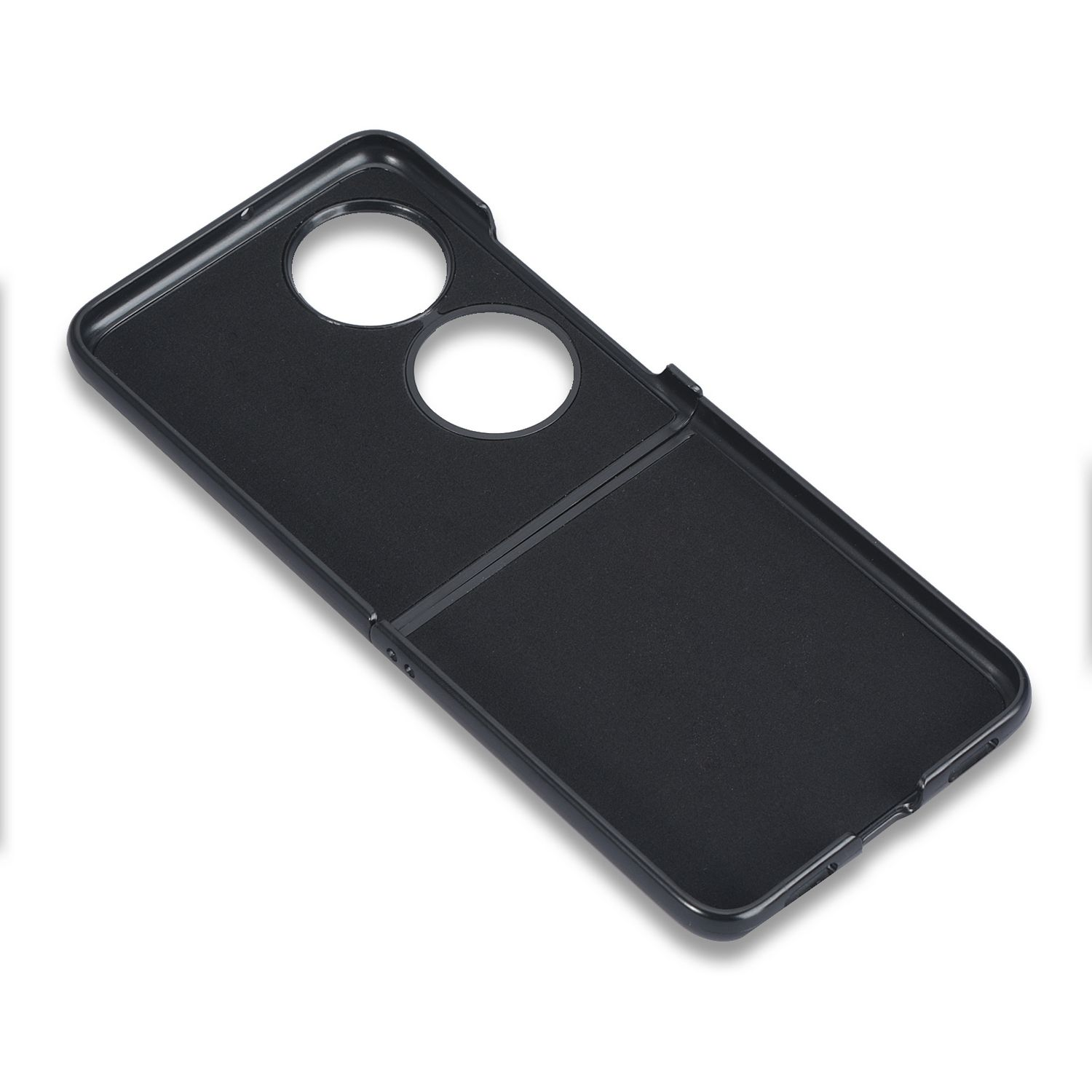 P50 Schwarz Case, KÖNIG Huawei, DESIGN Backcover, Pocket,