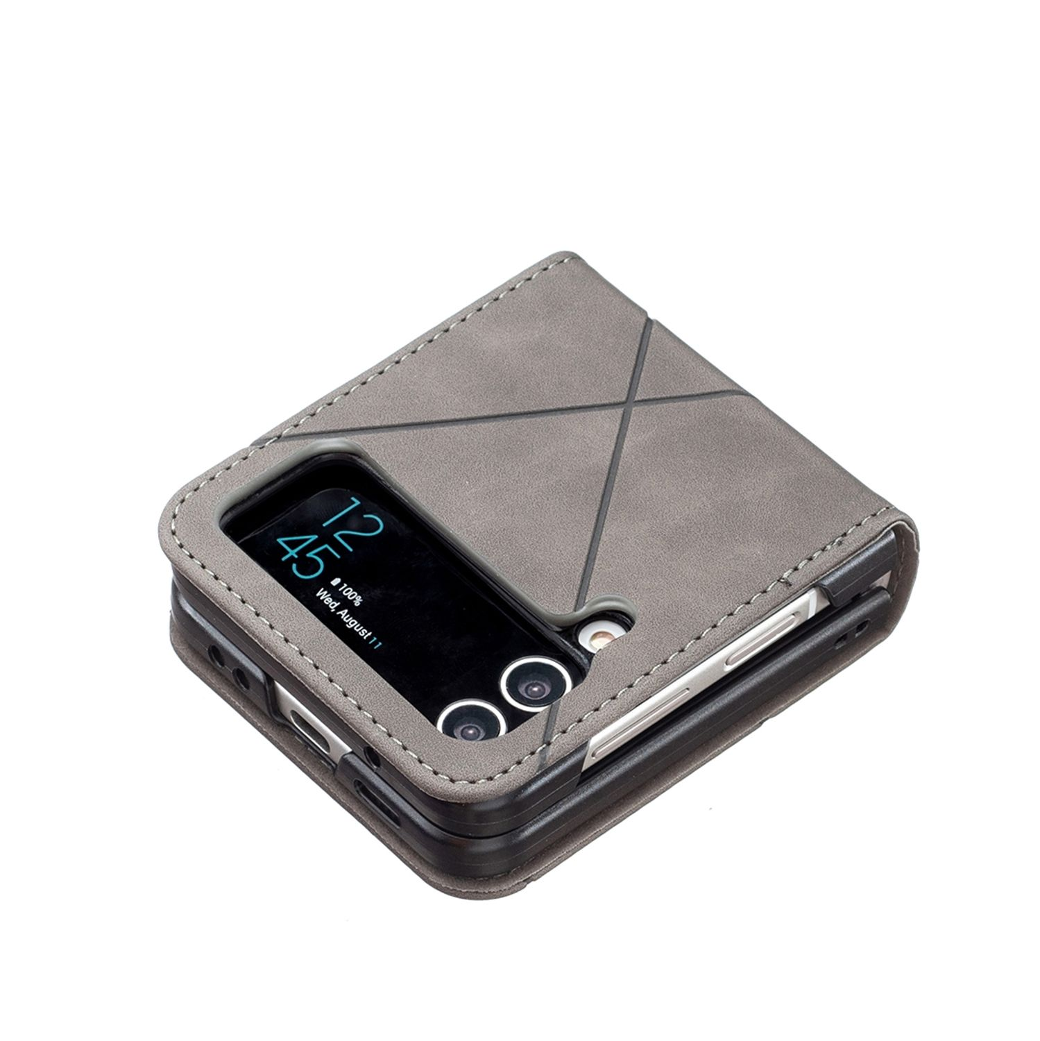5G, KÖNIG Backcover, Galaxy Z Flip4 Grau Case, DESIGN Samsung,