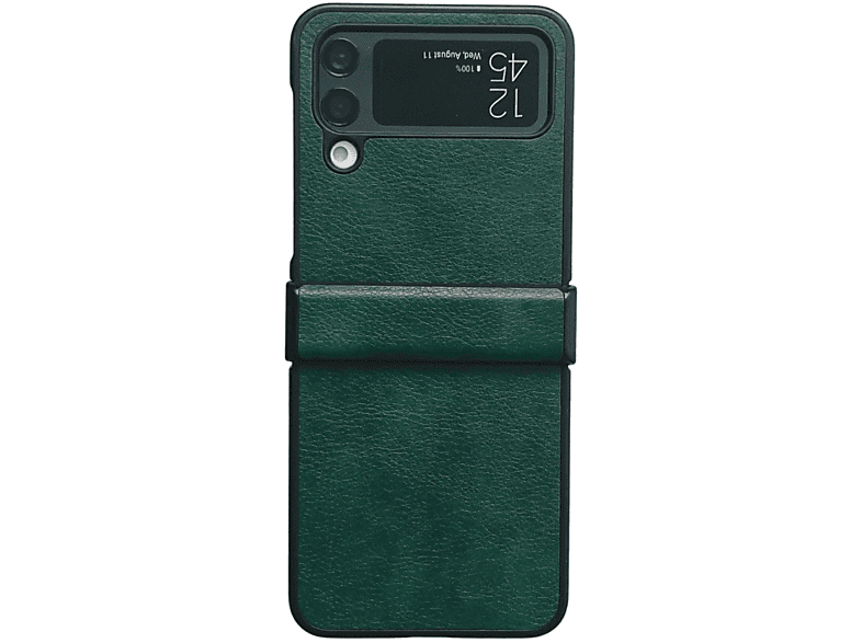 KÖNIG DESIGN Case, Backcover, Flip4 Samsung, Z 5G, Grün Galaxy