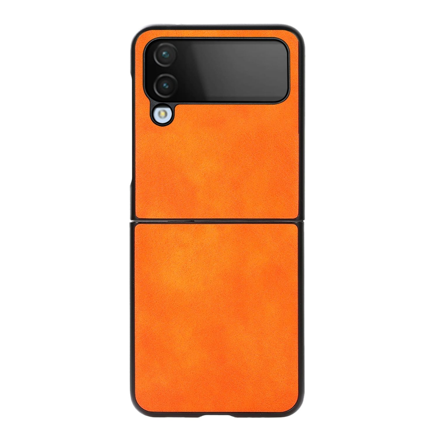 DESIGN Z Case, Samsung, Orange Backcover, KÖNIG 5G, Galaxy Flip4