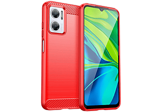 KÖNIG DESIGN Case, Backcover, Xiaomi, Redmi 10 5G, Rot