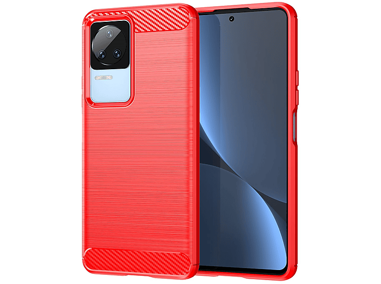 Xiaomi, Poco Backcover, F4, Case, KÖNIG Rot DESIGN