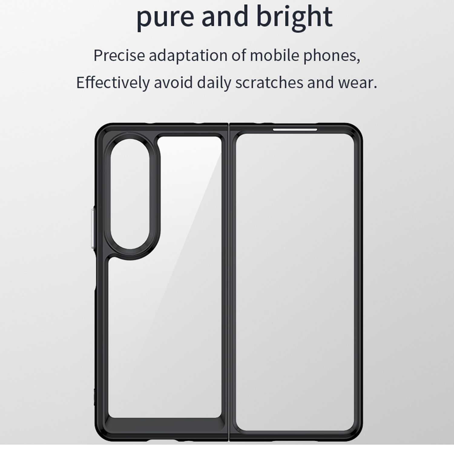 Galaxy Samsung, Case, Fold4 KÖNIG 5G, Schwarz Backcover, DESIGN Z
