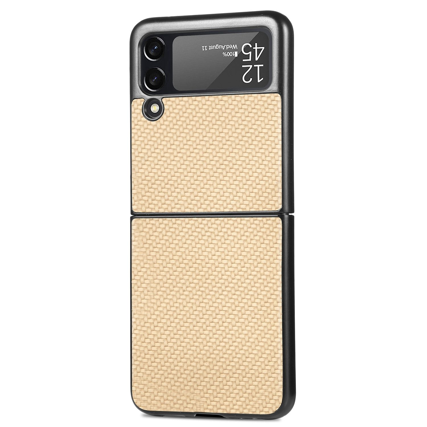 Flip4 DESIGN Z Backcover, 5G, Case, Samsung, Galaxy KÖNIG Khaki