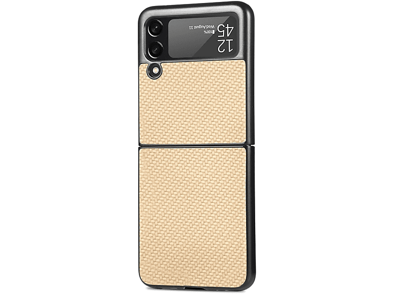 Flip4 DESIGN Z Backcover, 5G, Case, Samsung, Galaxy KÖNIG Khaki