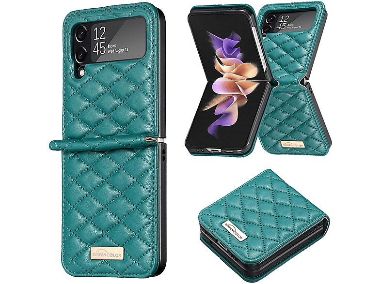 KÖNIG DESIGN Case, Backcover, 5G, Galaxy Z Flip4 Samsung, Grün