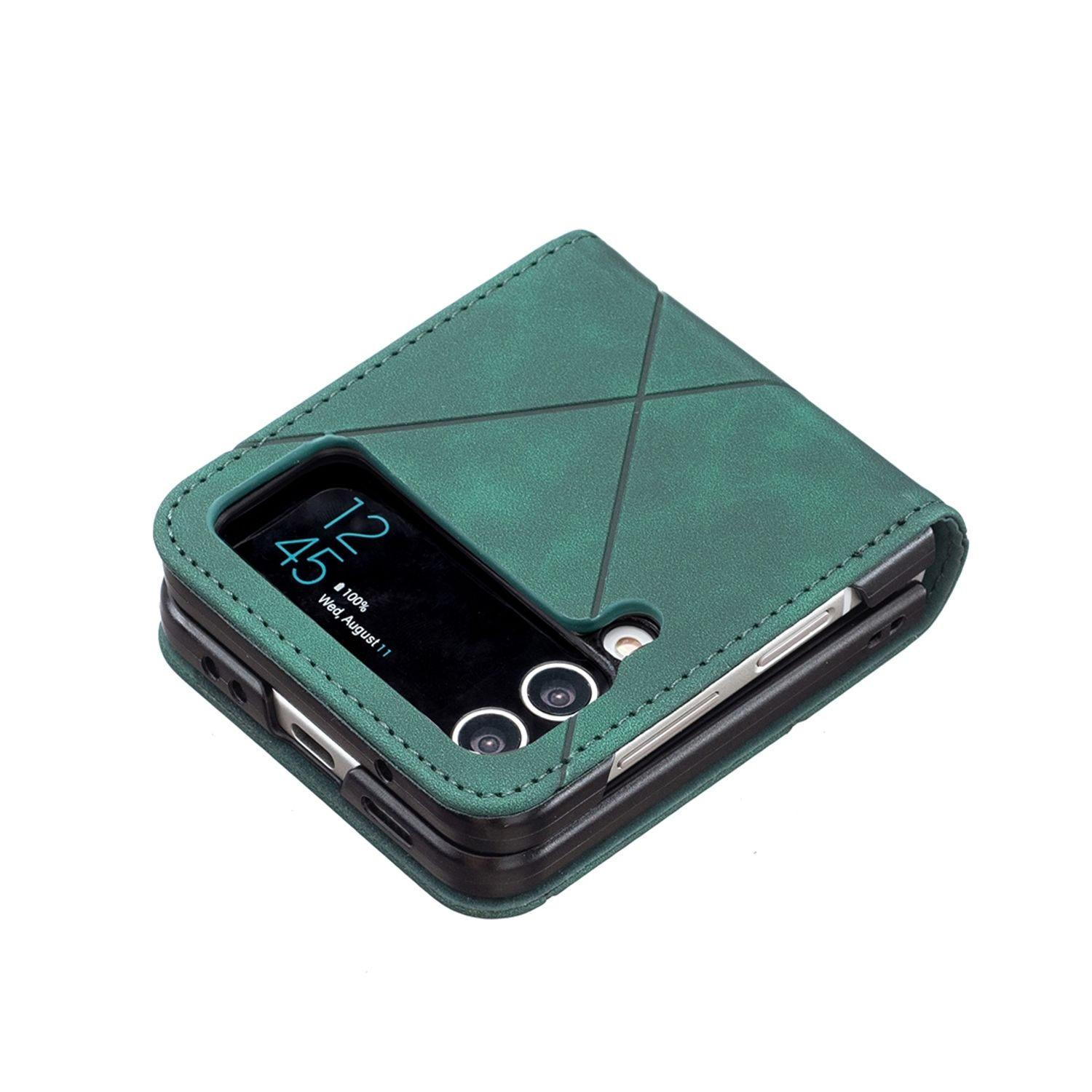 KÖNIG Grün 5G, Z Flip4 Samsung, DESIGN Case, Galaxy Backcover,