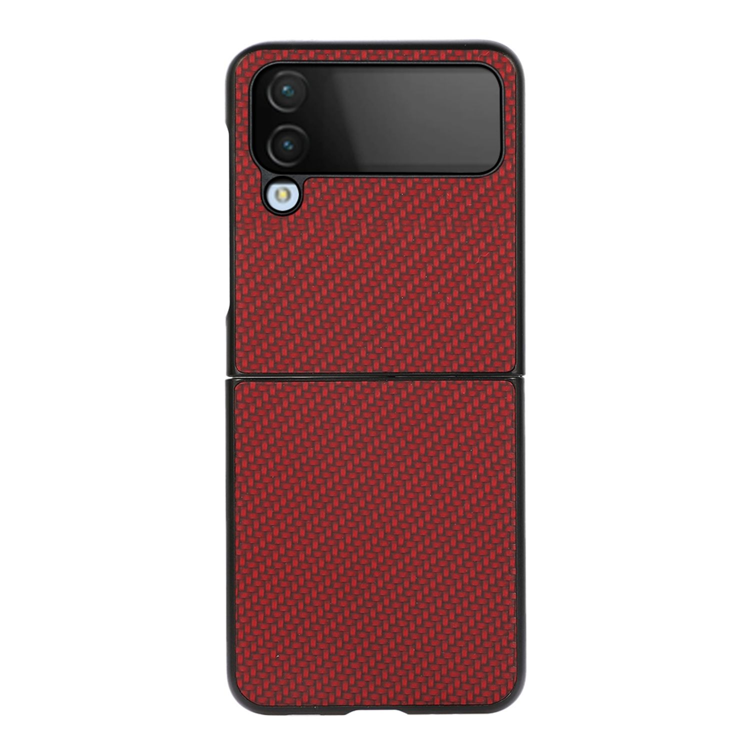 Case, 5G, Backcover, Z Flip4 Rot KÖNIG Galaxy DESIGN Samsung,