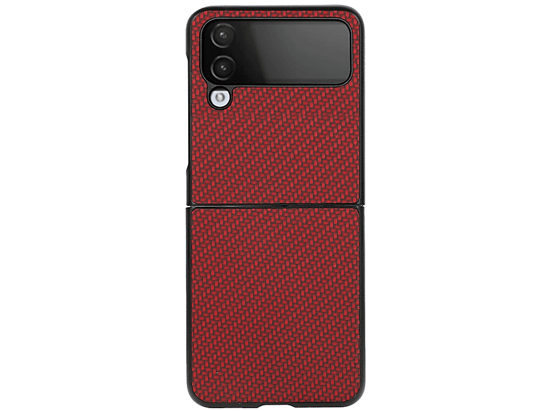 Case, 5G, Backcover, Z Flip4 Rot KÖNIG Galaxy DESIGN Samsung,