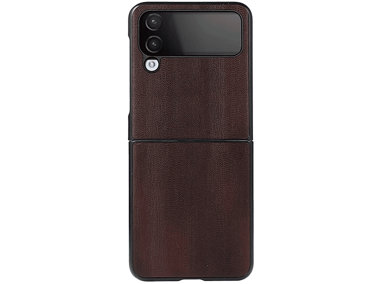 KÖNIG DESIGN Case, Backcover, 5G, Flip4 Galaxy Z Samsung, Kaffee
