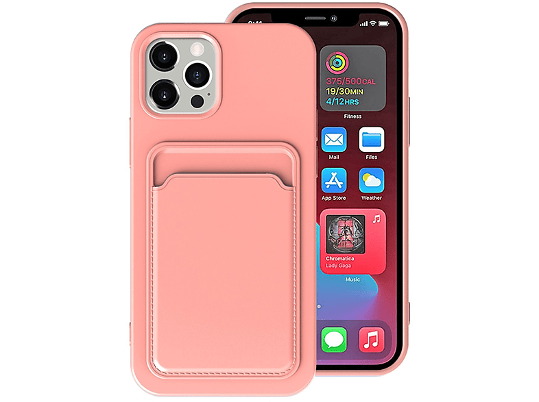 Backcover, DESIGN iPhone 13, KÖNIG Hell-Pink Case, Apple,