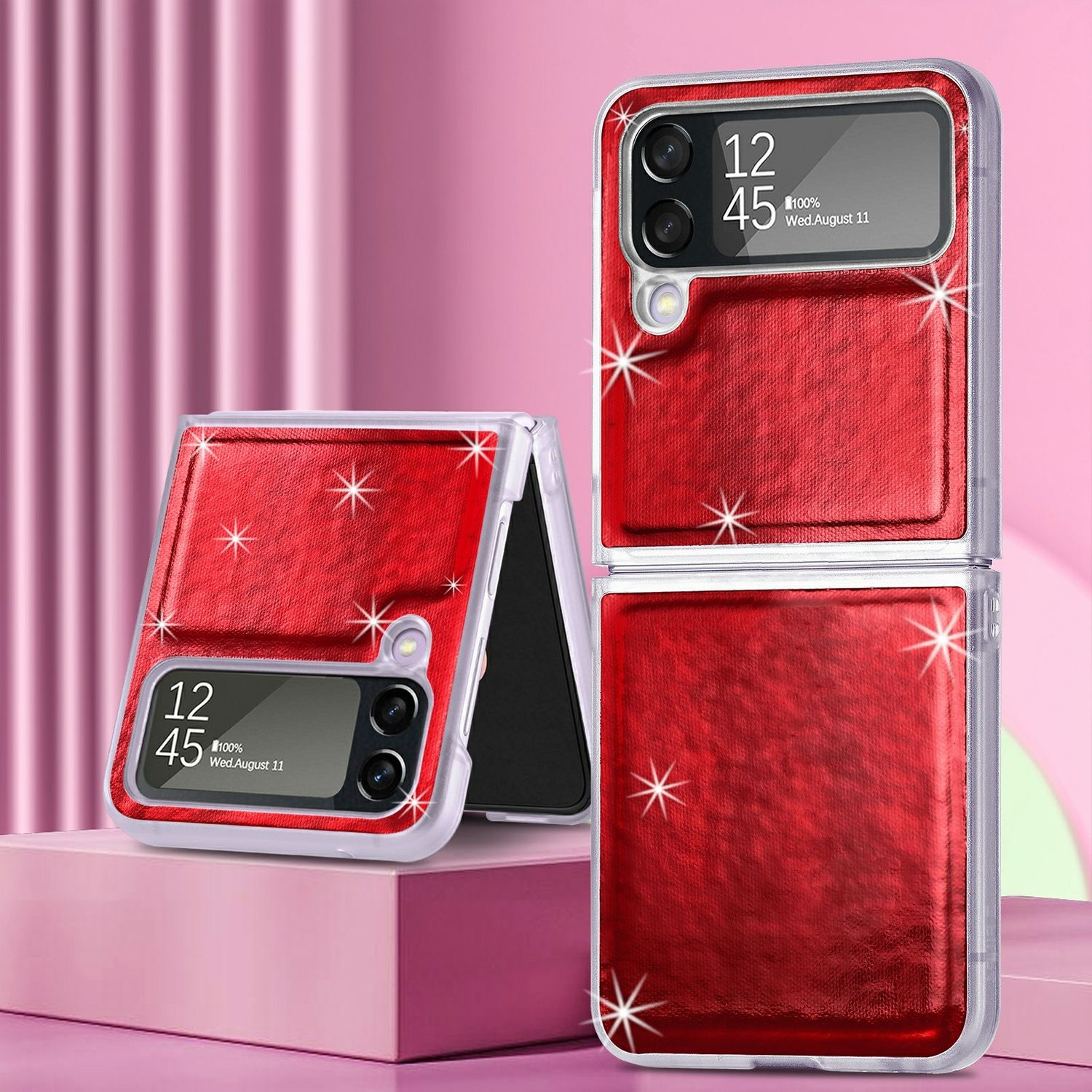 Rot KÖNIG Case, Backcover, 5G, Flip4 Samsung, DESIGN Z Galaxy