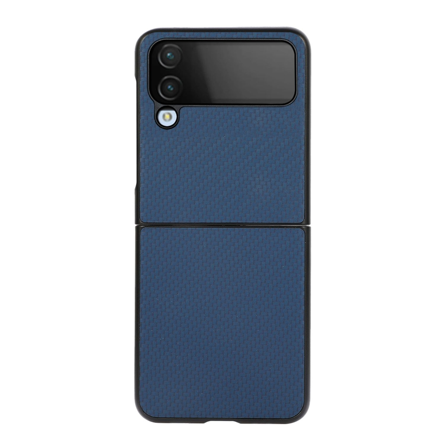 KÖNIG DESIGN Case, Backcover, Samsung, 5G, Flip4 Blau Z Galaxy