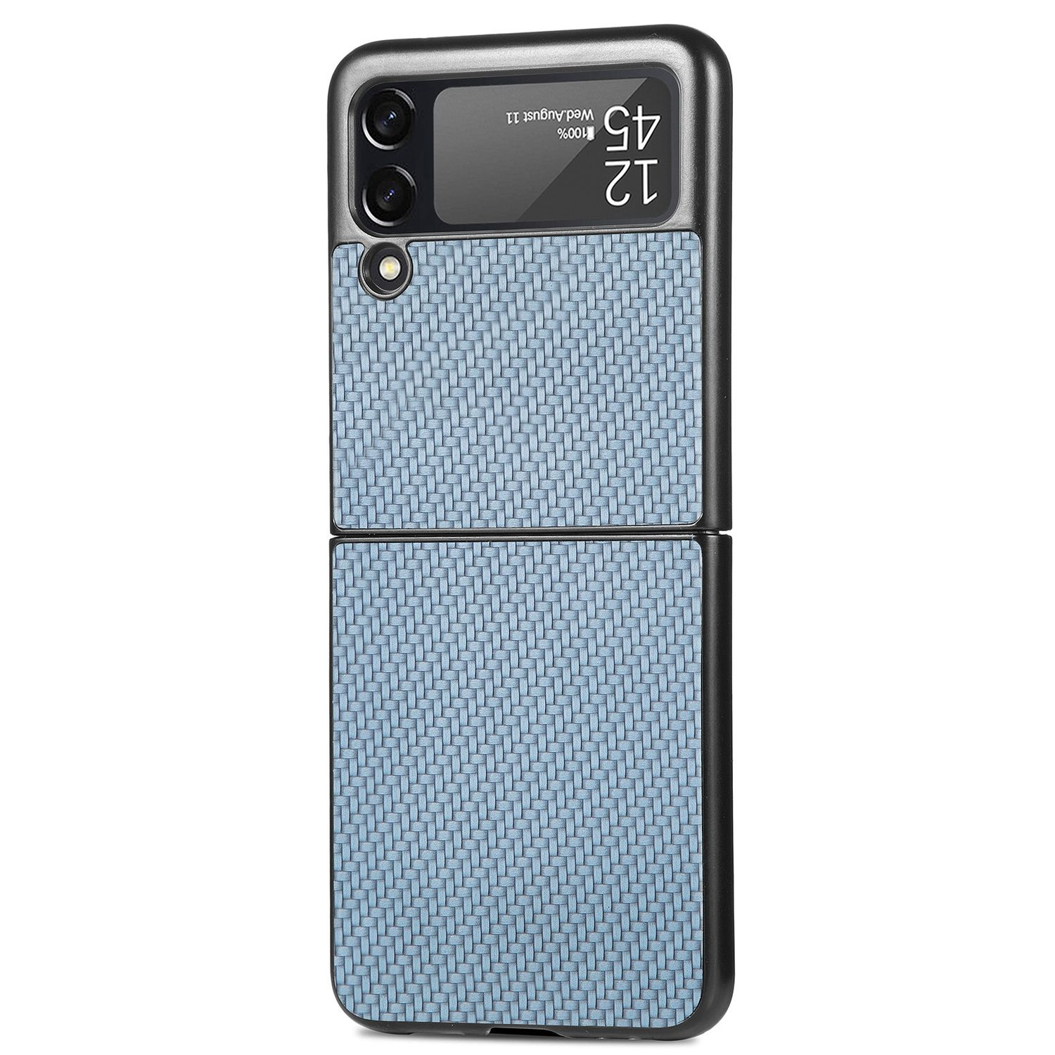 KÖNIG DESIGN Case, Backcover, Samsung, Z Flip4 Blau Galaxy 5G