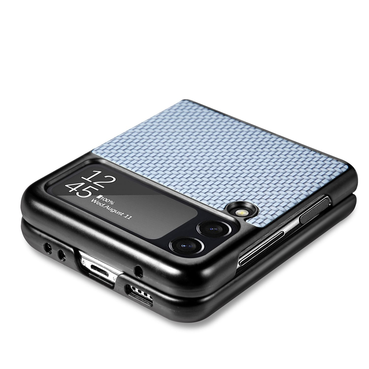 KÖNIG DESIGN Case, Galaxy Blau Samsung, Backcover, Z Flip4 5G