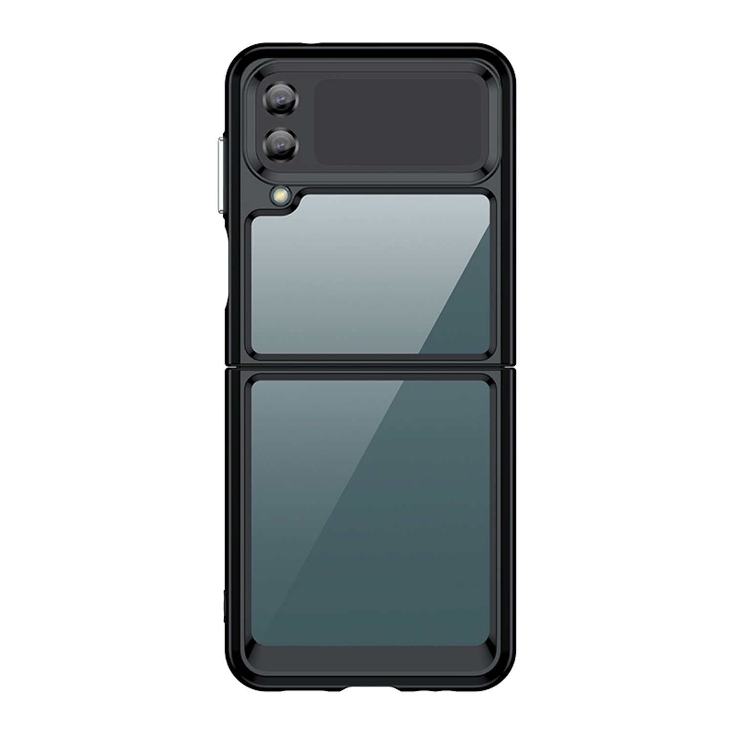 KÖNIG DESIGN Case, Backcover, Z Samsung, Galaxy Flip4 Schwarz 5G