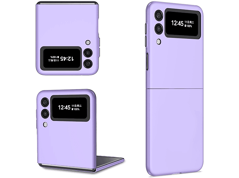 KÖNIG DESIGN Case, Backcover, Samsung, Galaxy Z Flip4 5G, Violett