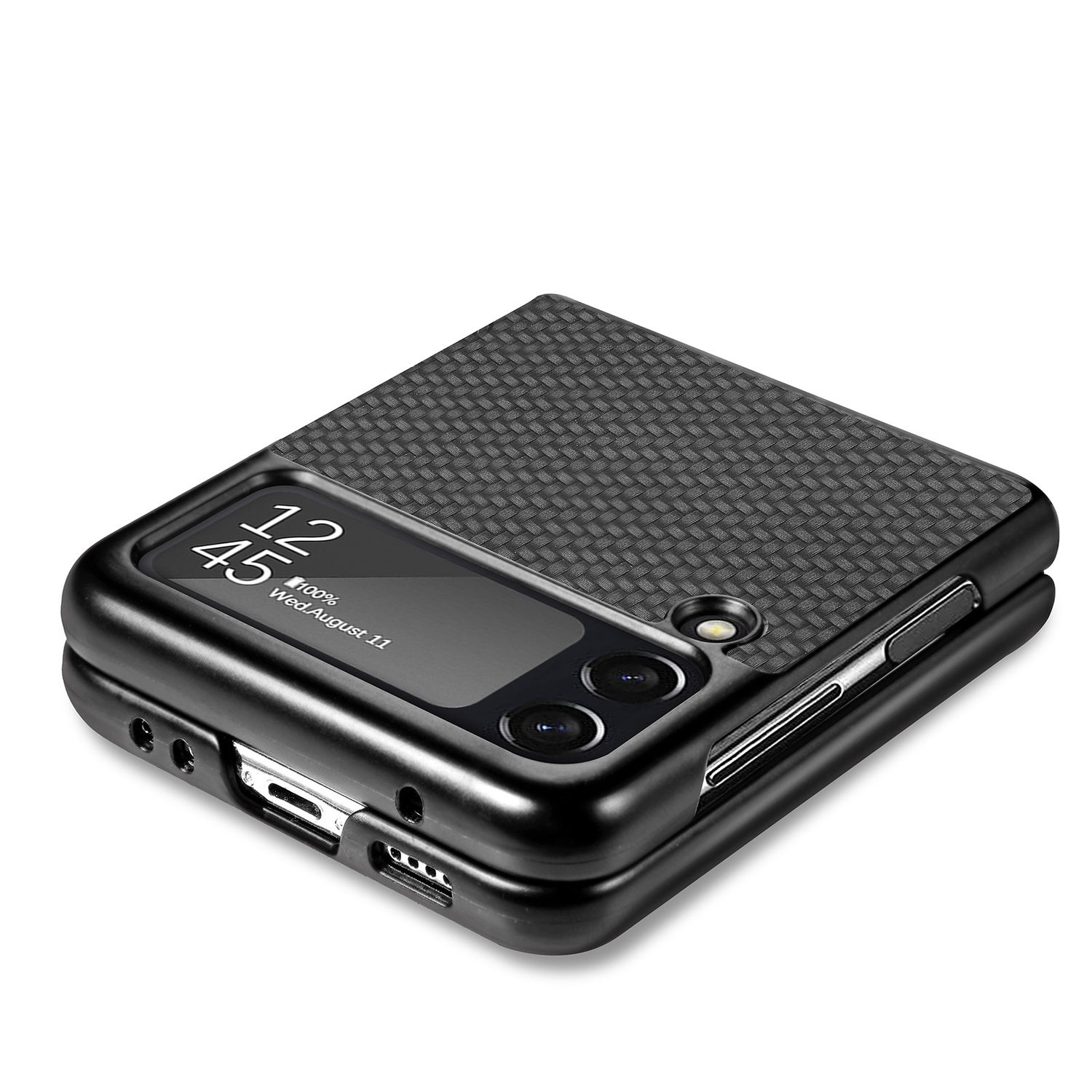 Schwarz Case, KÖNIG Z Backcover, 5G, Galaxy Flip4 DESIGN Samsung,