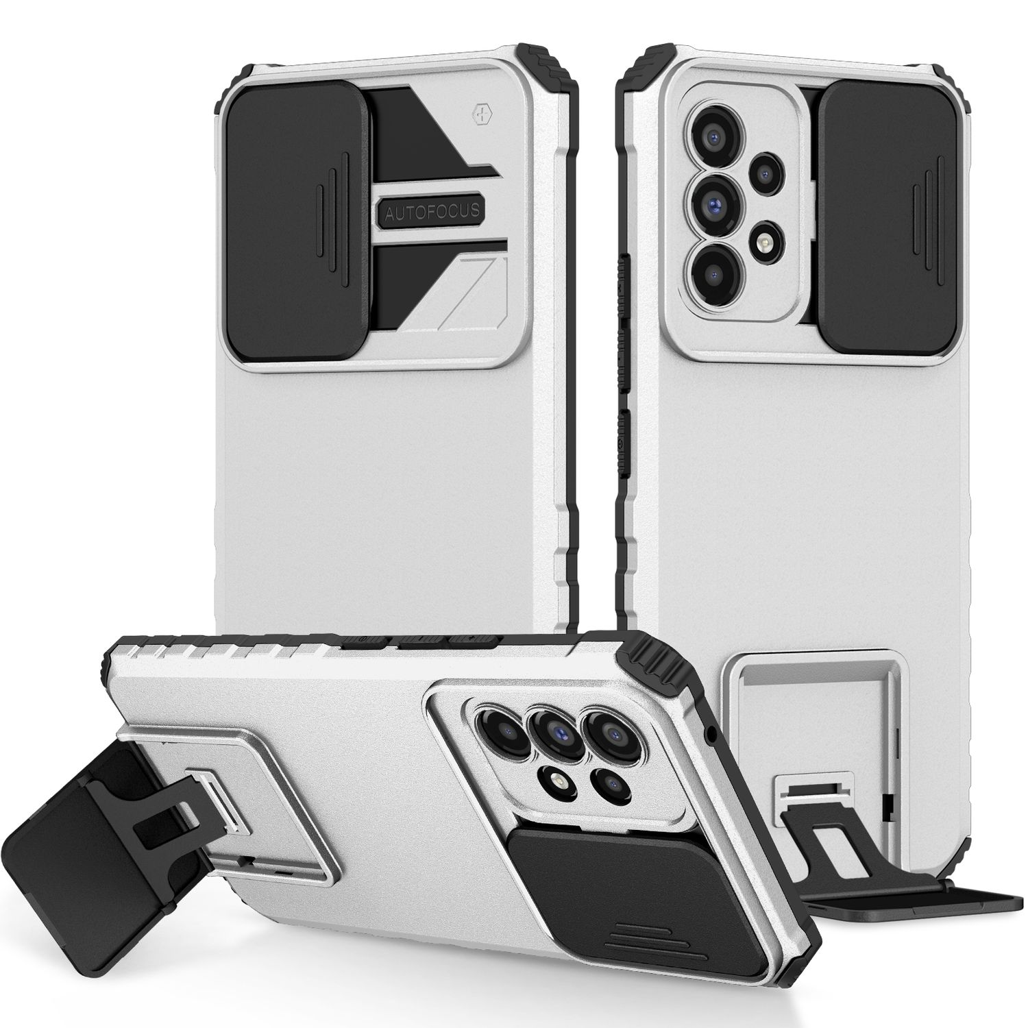 5G, Backcover, KÖNIG Weiß Case, Samsung, DESIGN A53 Galaxy