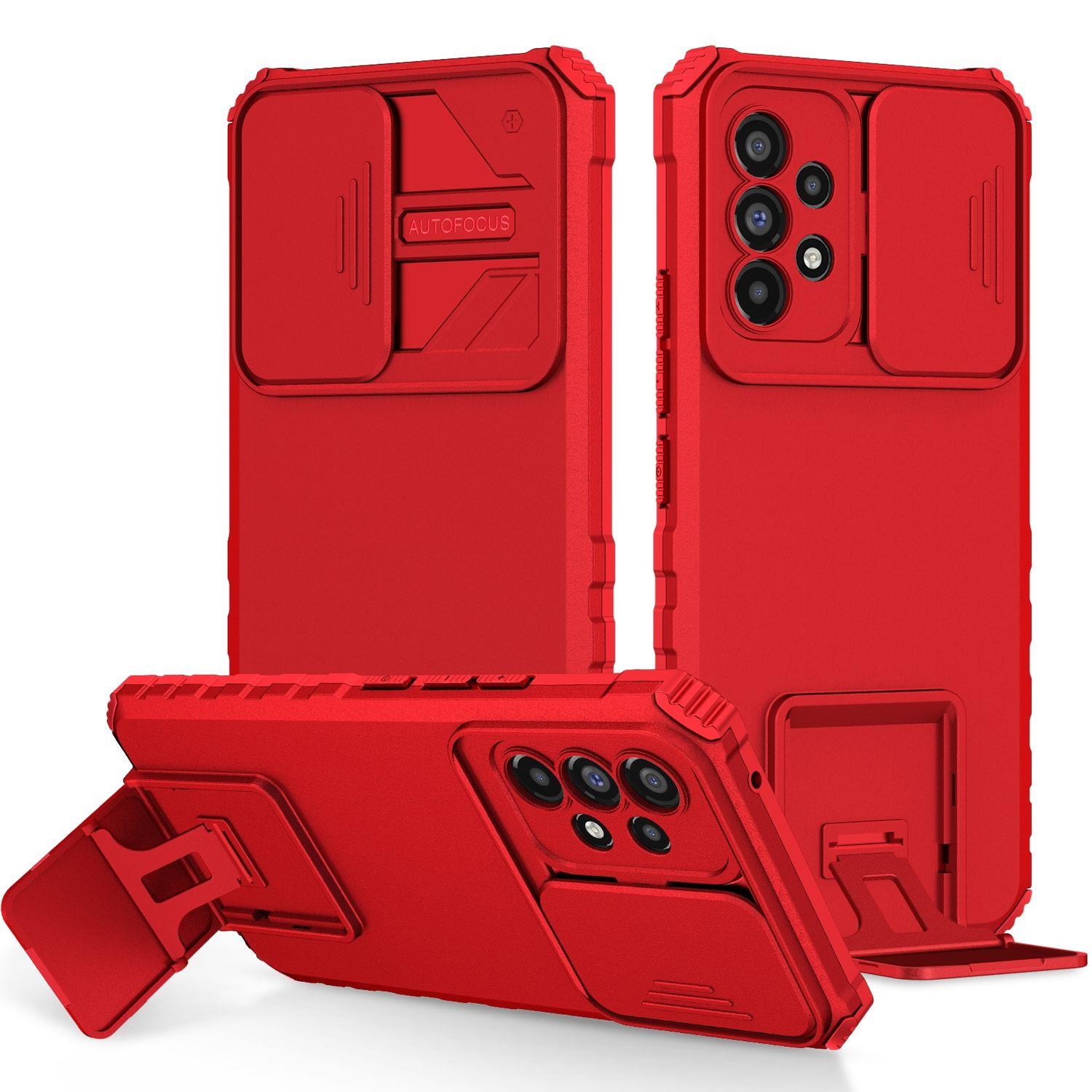 Galaxy Samsung, 5G, Rot Case, A53 Backcover, KÖNIG DESIGN