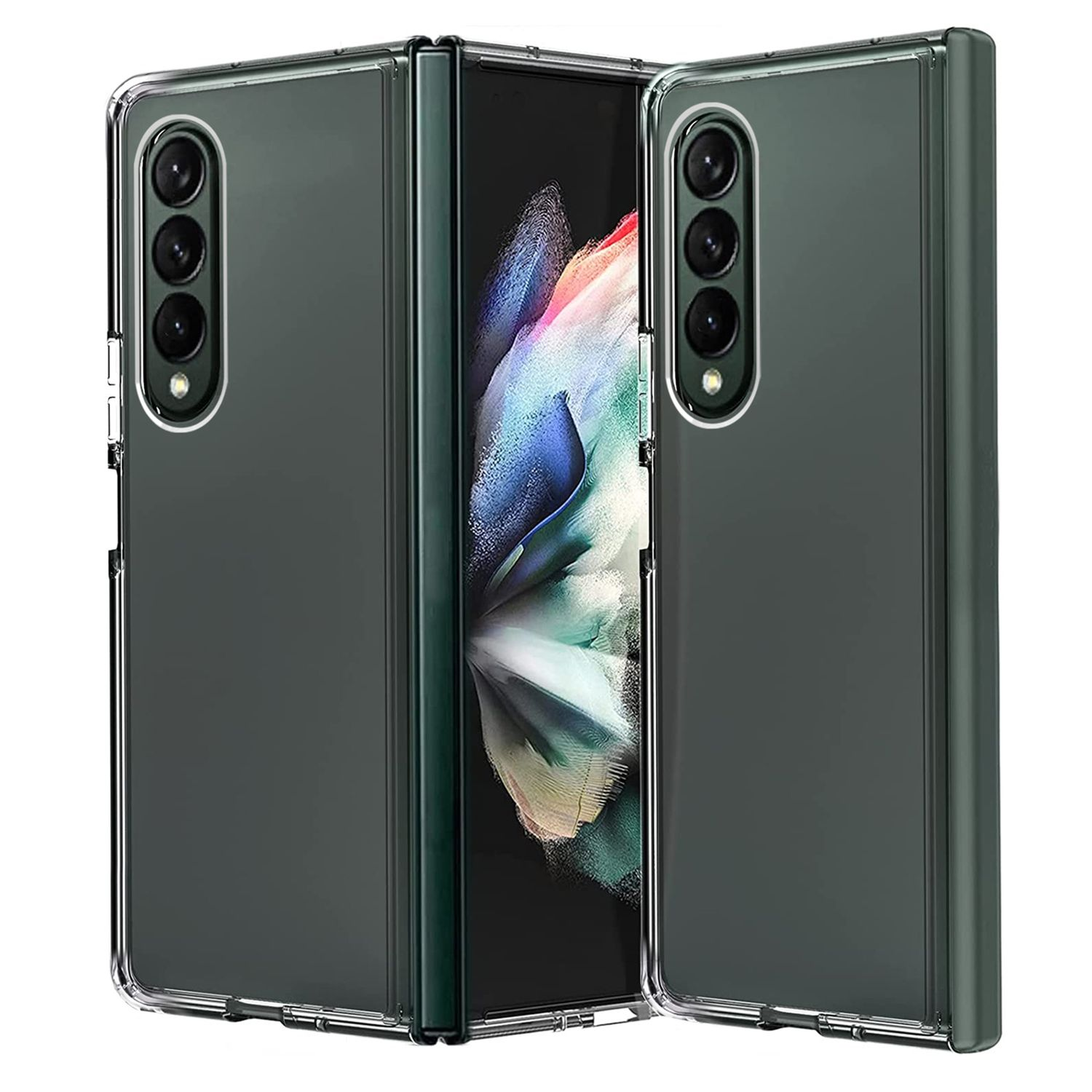 Samsung, Galaxy KÖNIG Z Case, 5G, Fold4 Backcover, DESIGN Transparent
