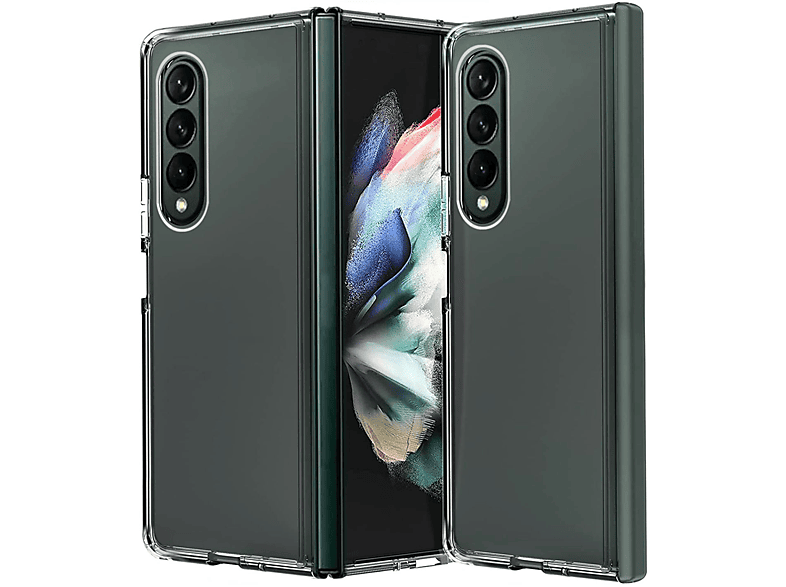 KÖNIG DESIGN Case, Backcover, 5G, Z Galaxy Transparent Fold4 Samsung