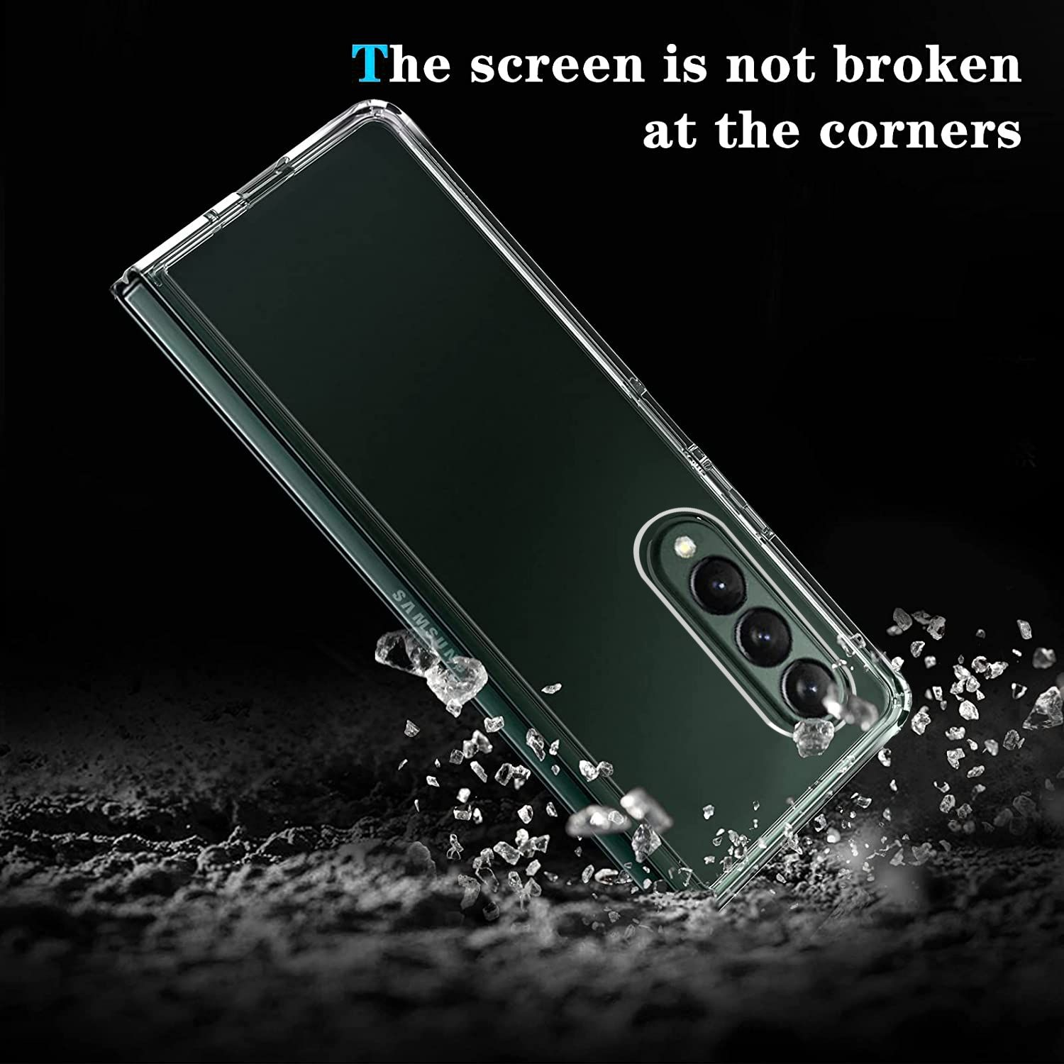 Fold4 KÖNIG DESIGN Z 5G, Backcover, Samsung, Galaxy Case, Transparent