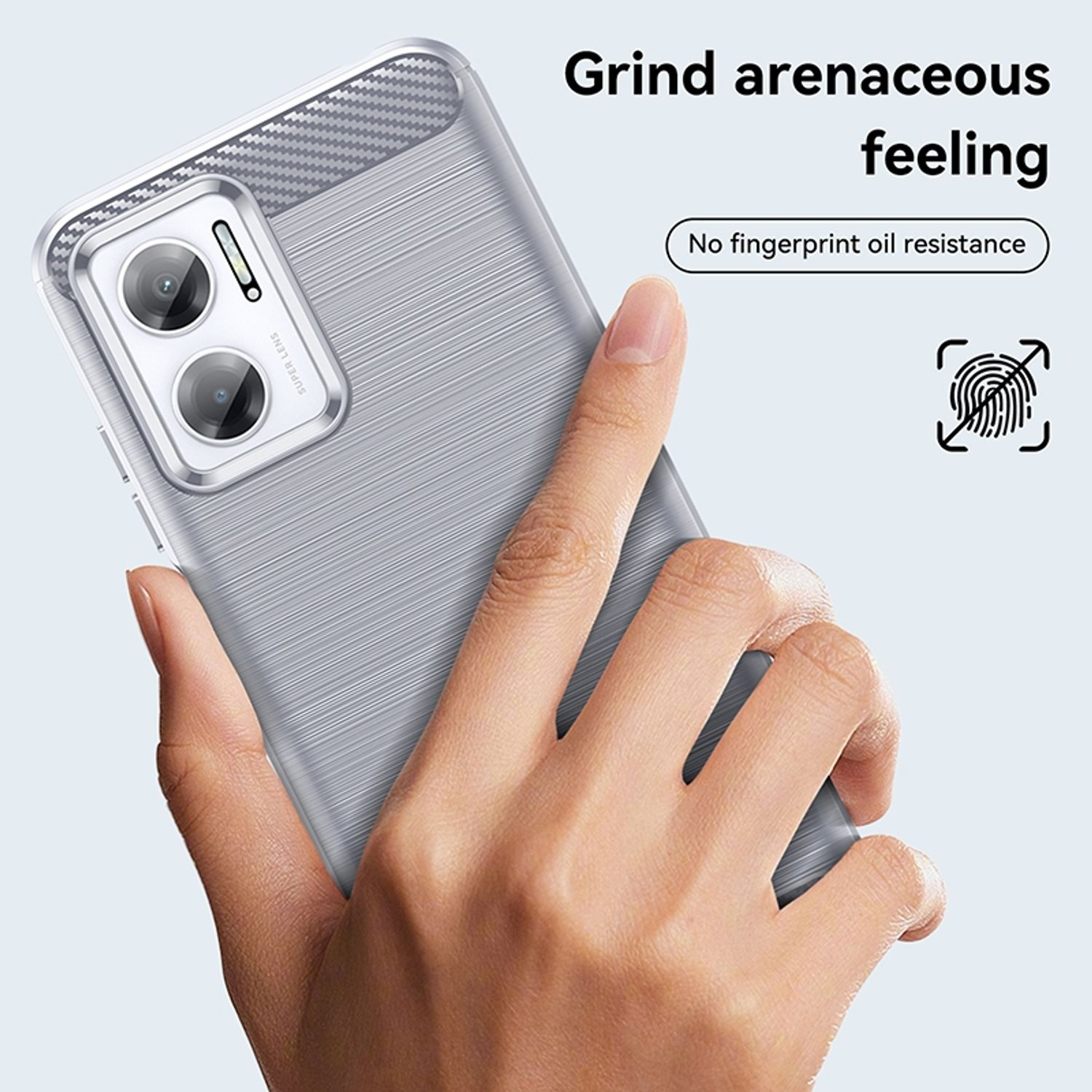 Grau Case, Xiaomi, DESIGN KÖNIG Backcover, Prime+ Redmi 5G, 10