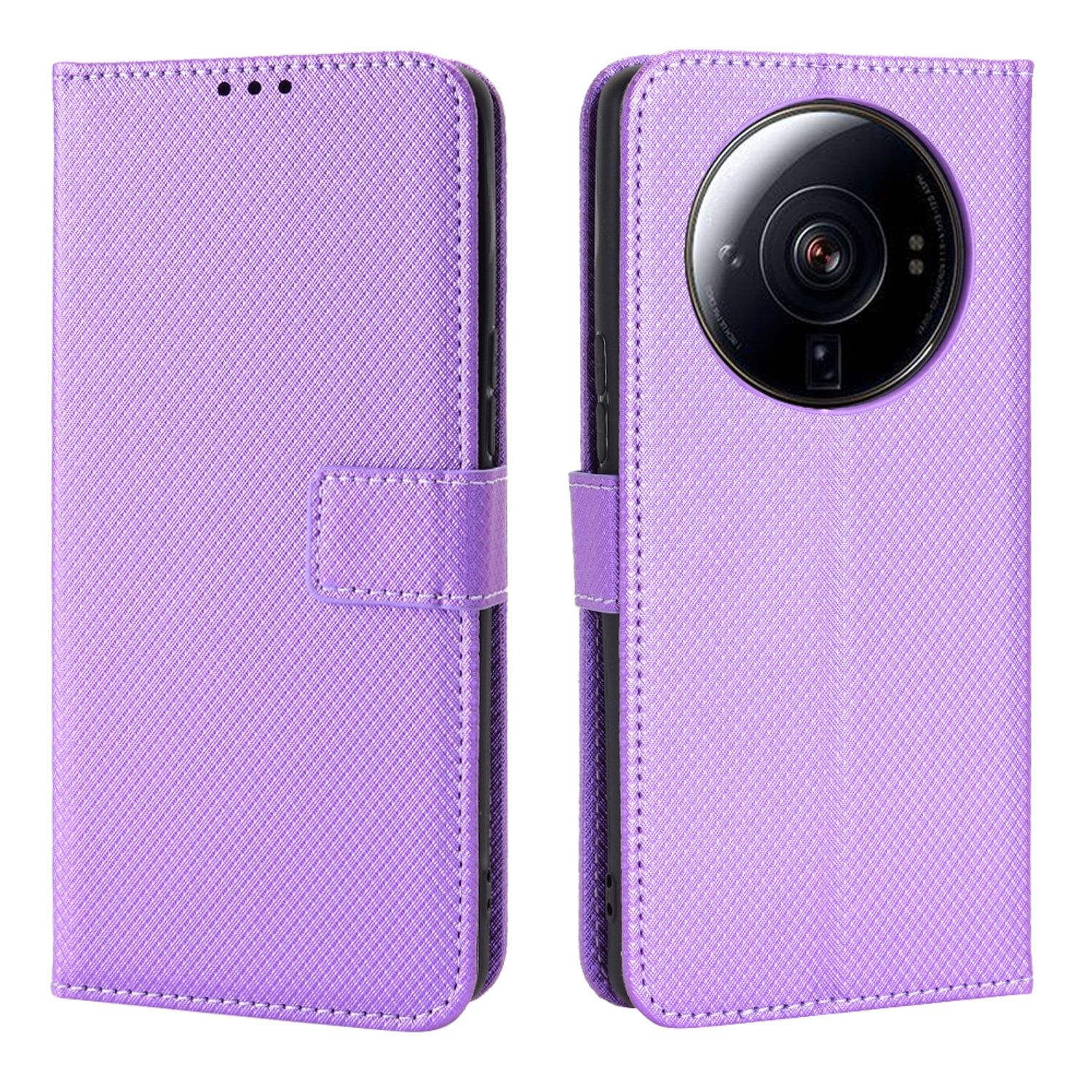 Case, Ultra, Xiaomi, Bookcover, DESIGN Book KÖNIG Violett 12S