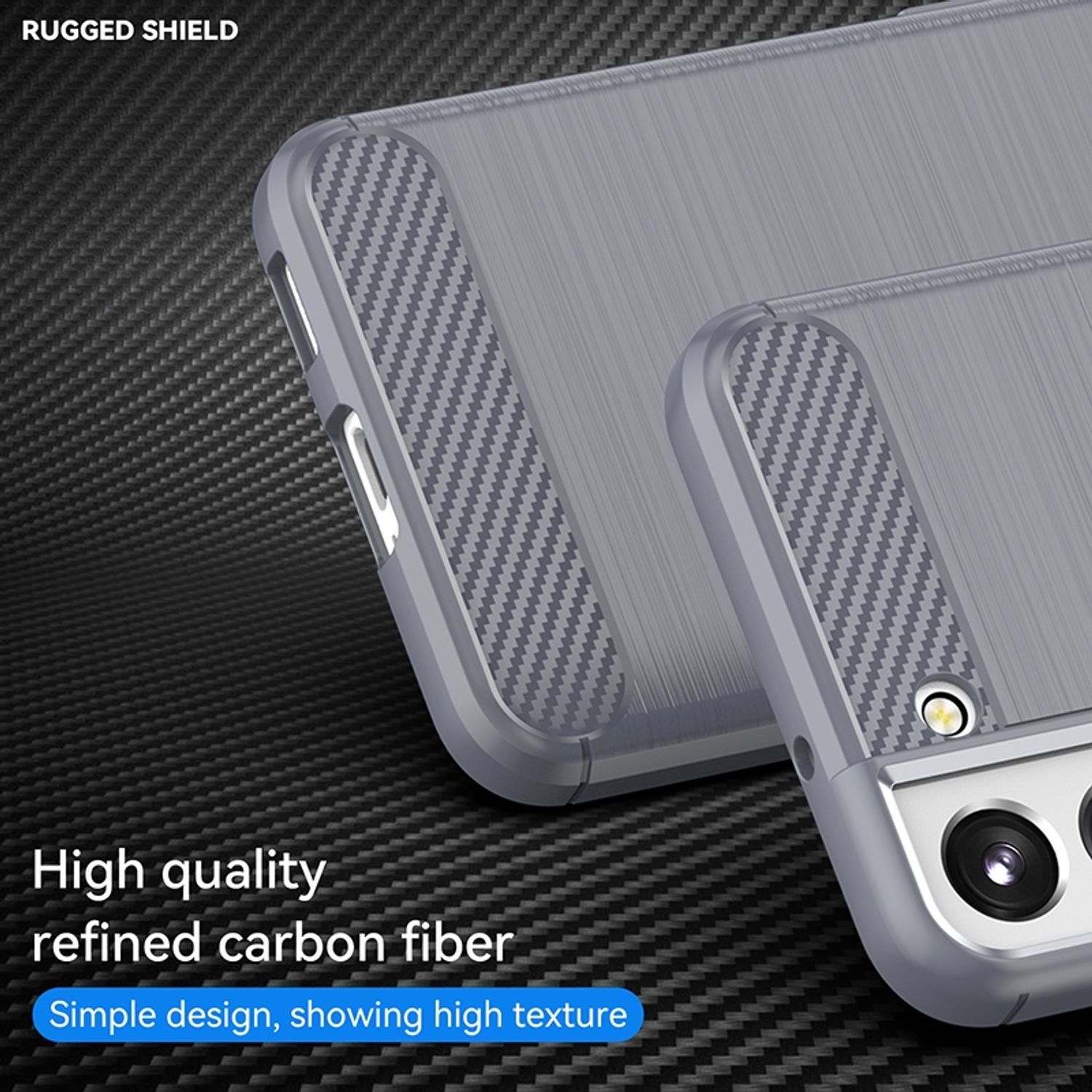 Galaxy DESIGN Backcover, 5G, S22 Case, Plus Grau KÖNIG Samsung,