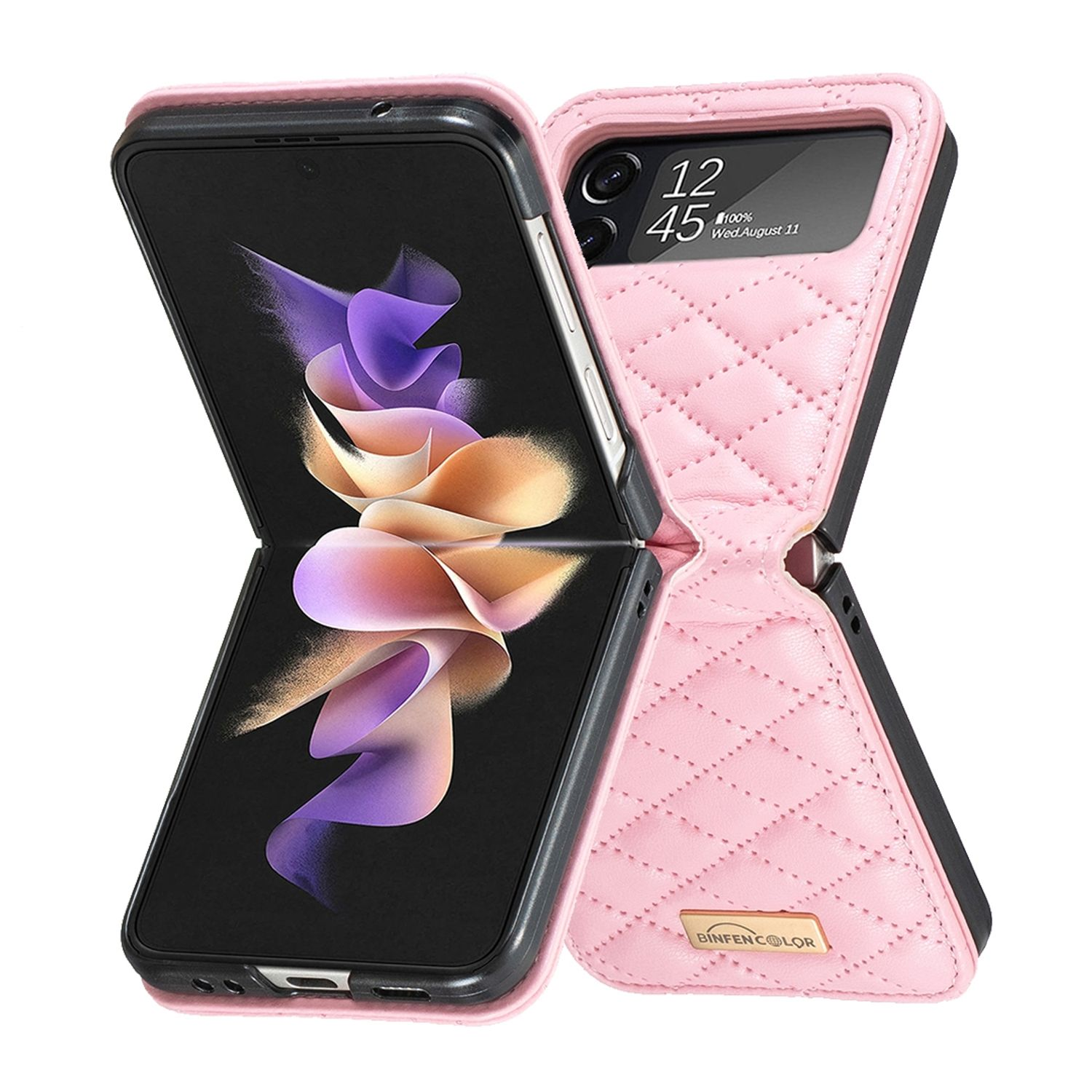 KÖNIG DESIGN Case, Backcover, Samsung, Rosa 5G, Galaxy Z Flip4